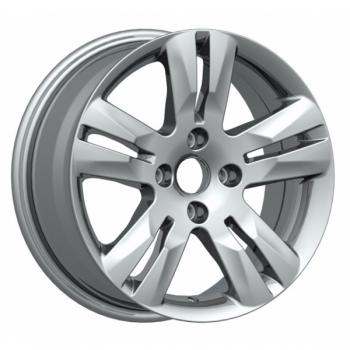 Серебристый литой диск Citroen 